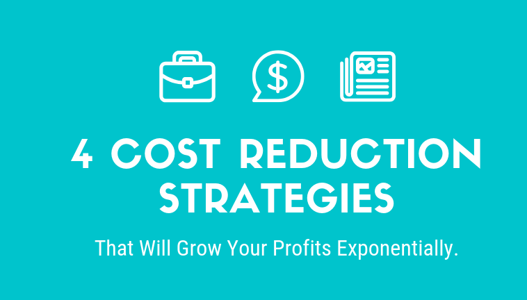 Cost Reduction Strategies Infographic