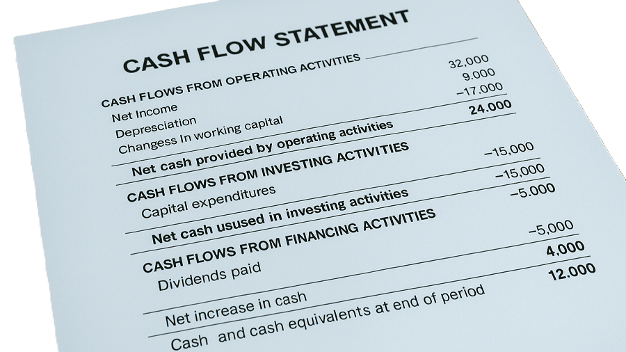cash flow statement